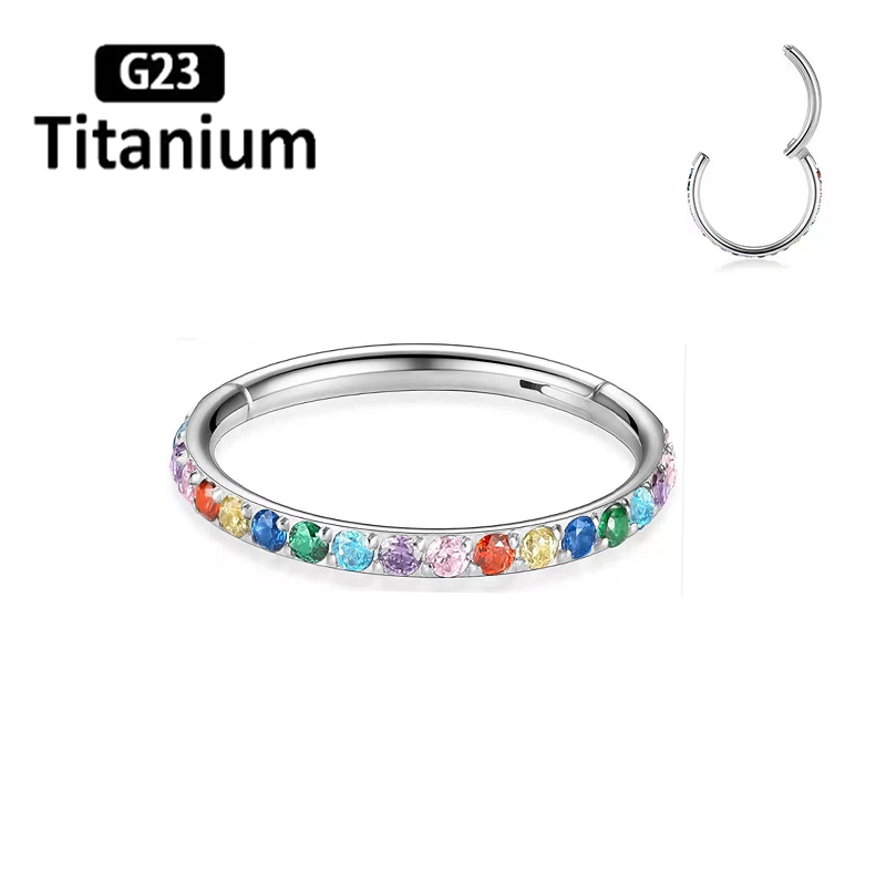 ASTM F136 Titanium Earrings Hi - Qualiti Body Jewelry ulasan dan harga