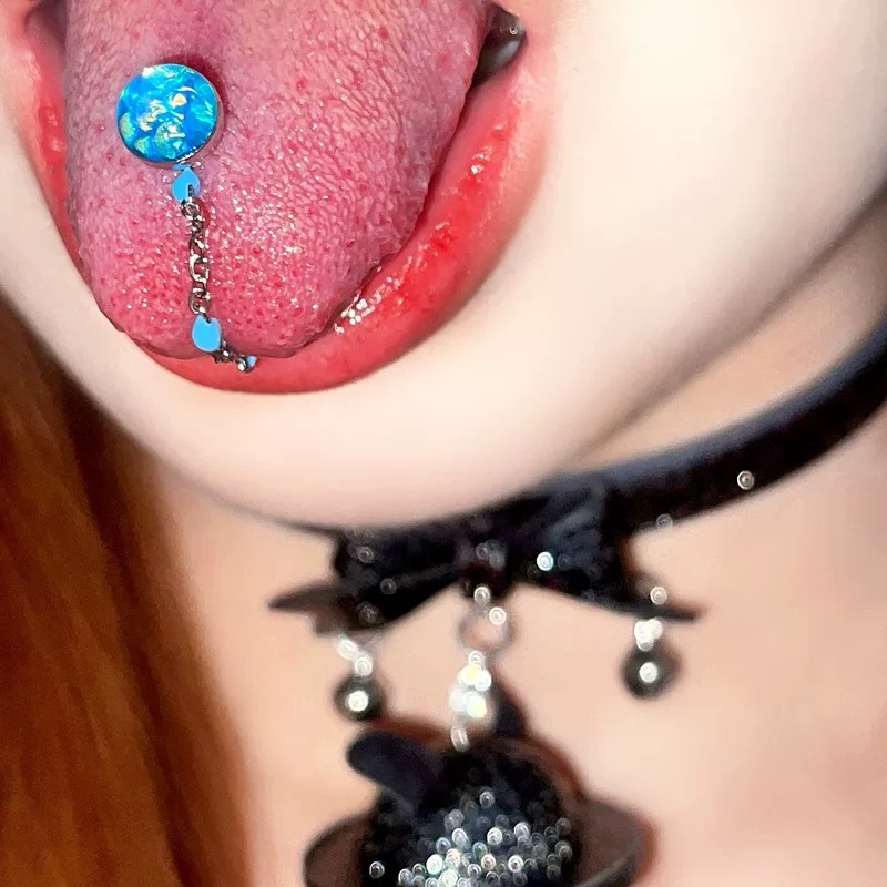 1Pc High-Quality Trendy Blue G - Qualiti Body Jewelry ulasan dan harga