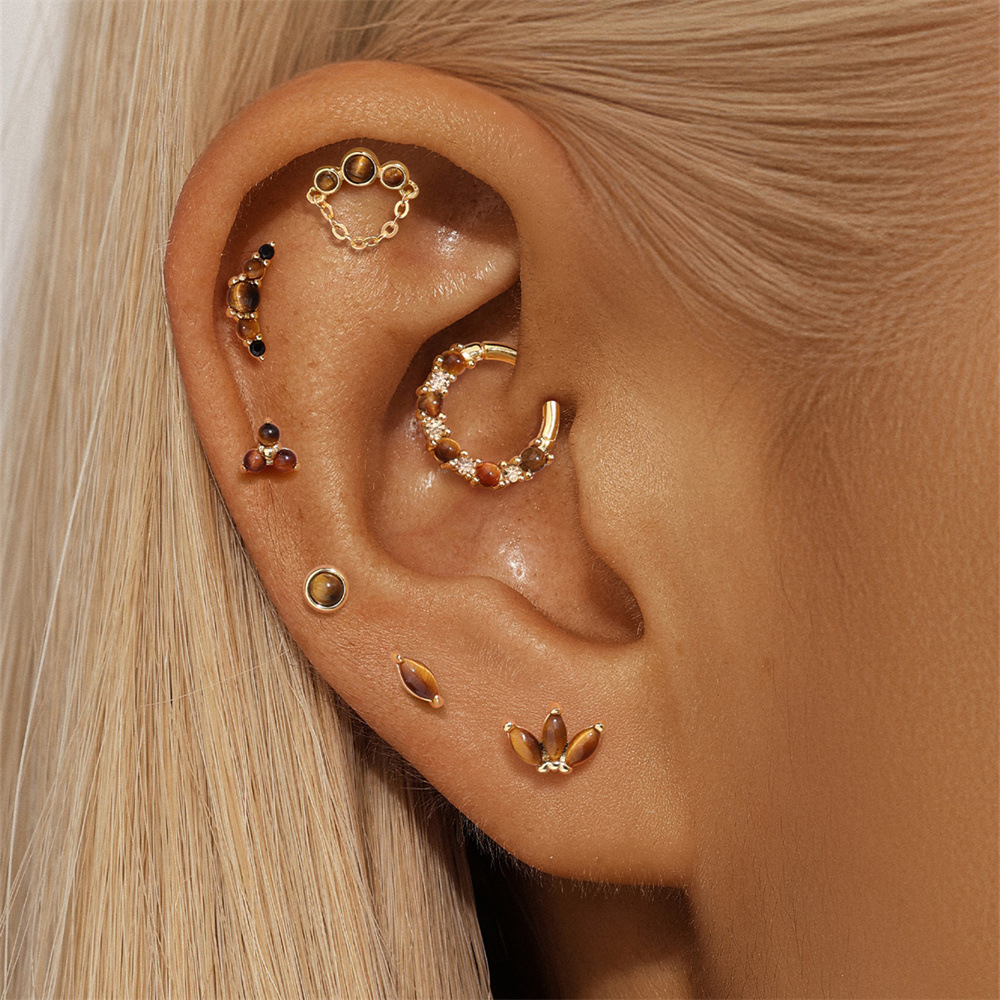 Glowshe 100% 925 Sterling Silv - Qualiti Body Jewelry ulasan dan harga
