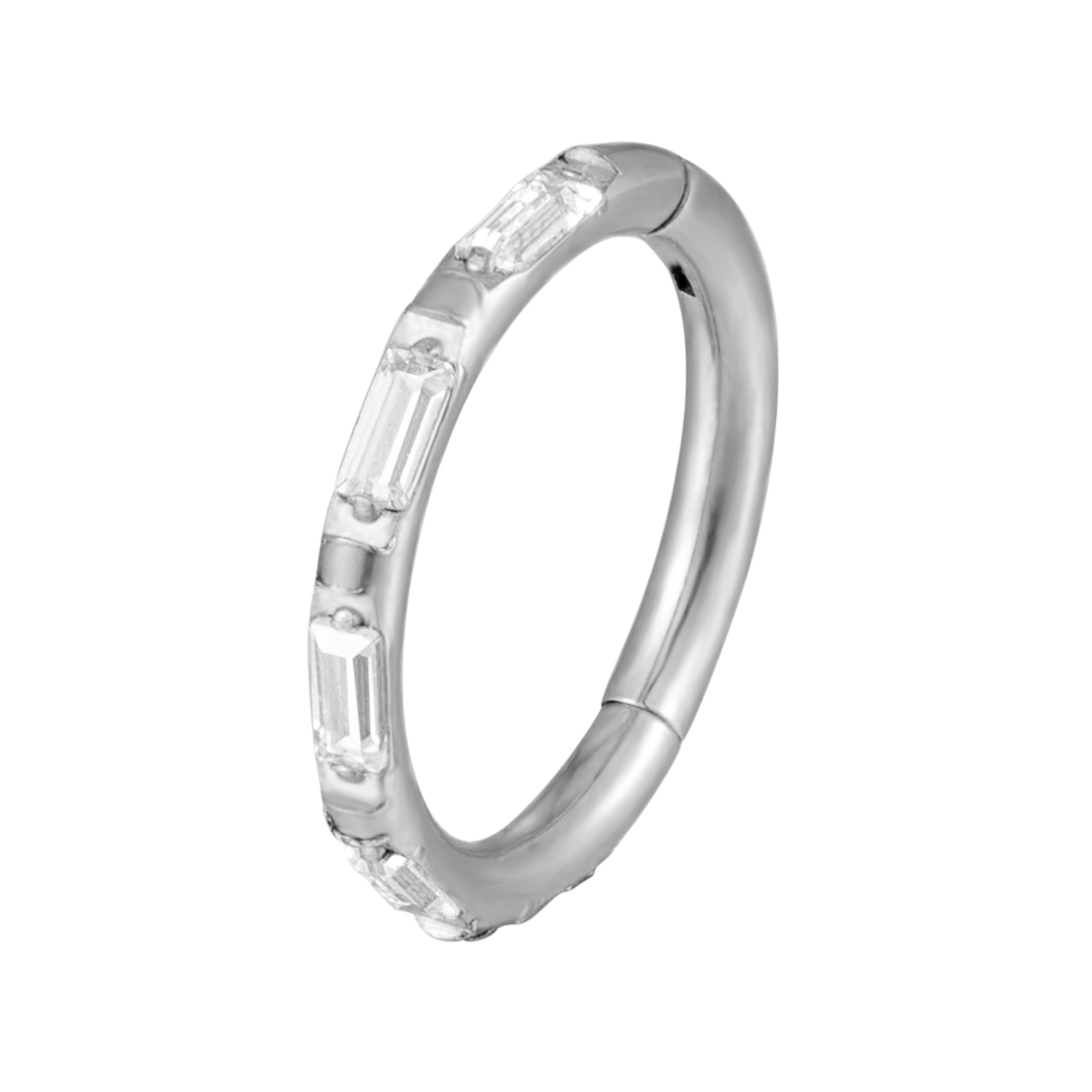 1PS G23 Titanium Earrings Squa - Qualiti Body Jewelry ulasan dan harga