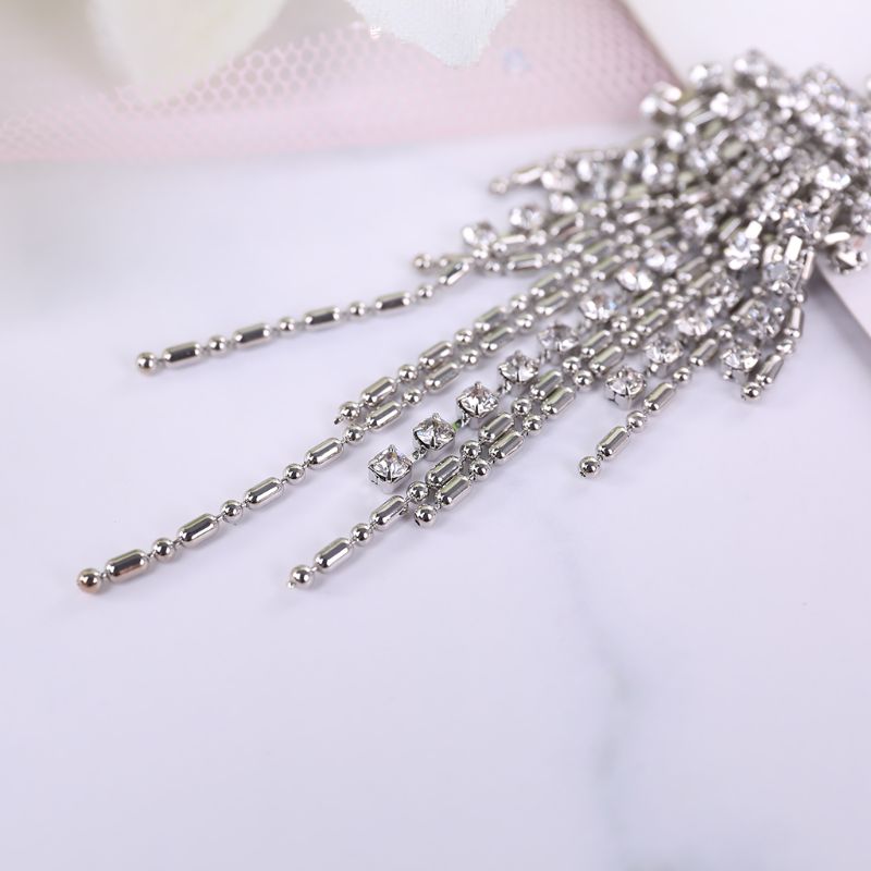 M2EA Hot Rhinestone Tassel Dan - Body Jewelry Hot ulasan dan harga