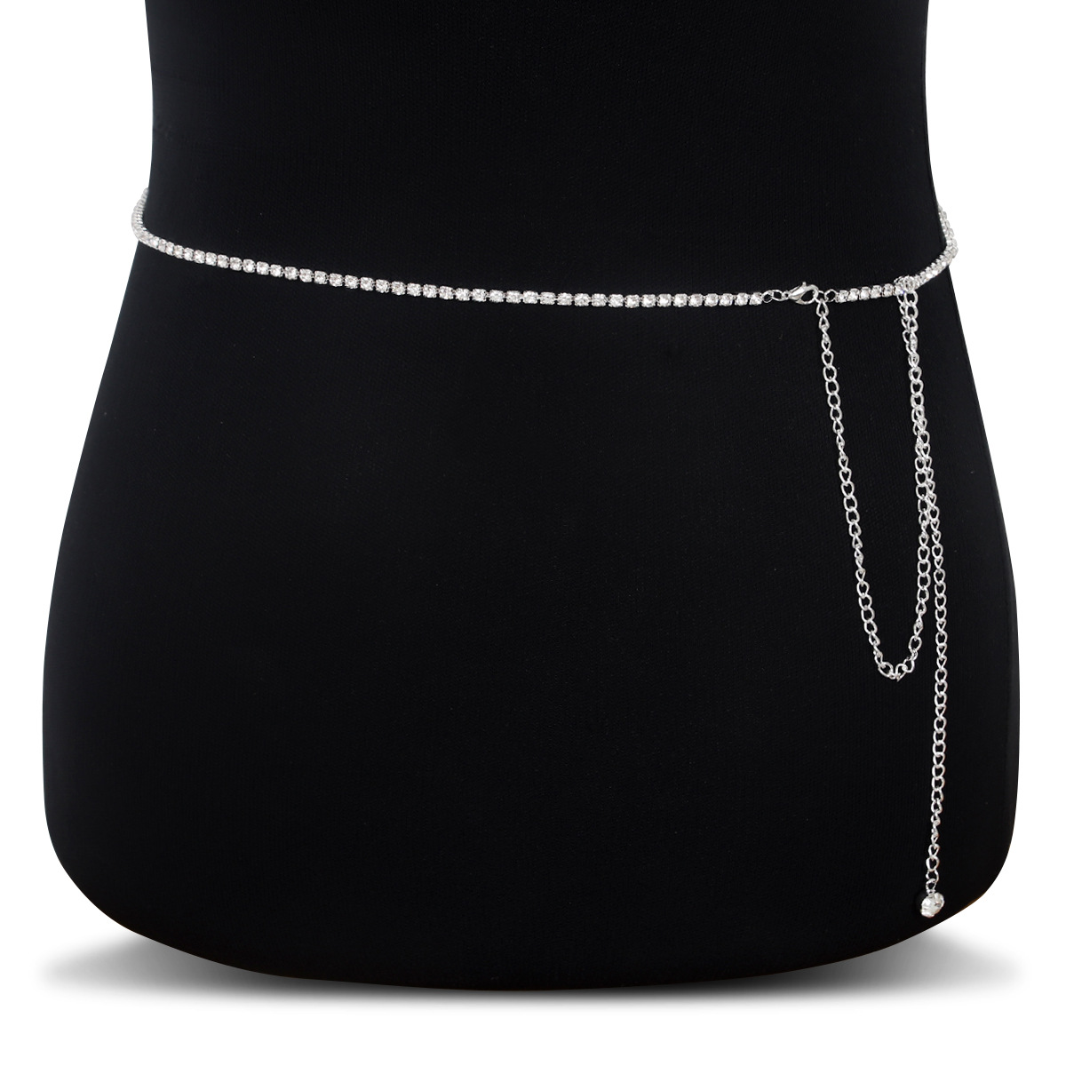 Fashionable Single Layer Minim - Body Jewelry Rhinestone ulasan dan harga