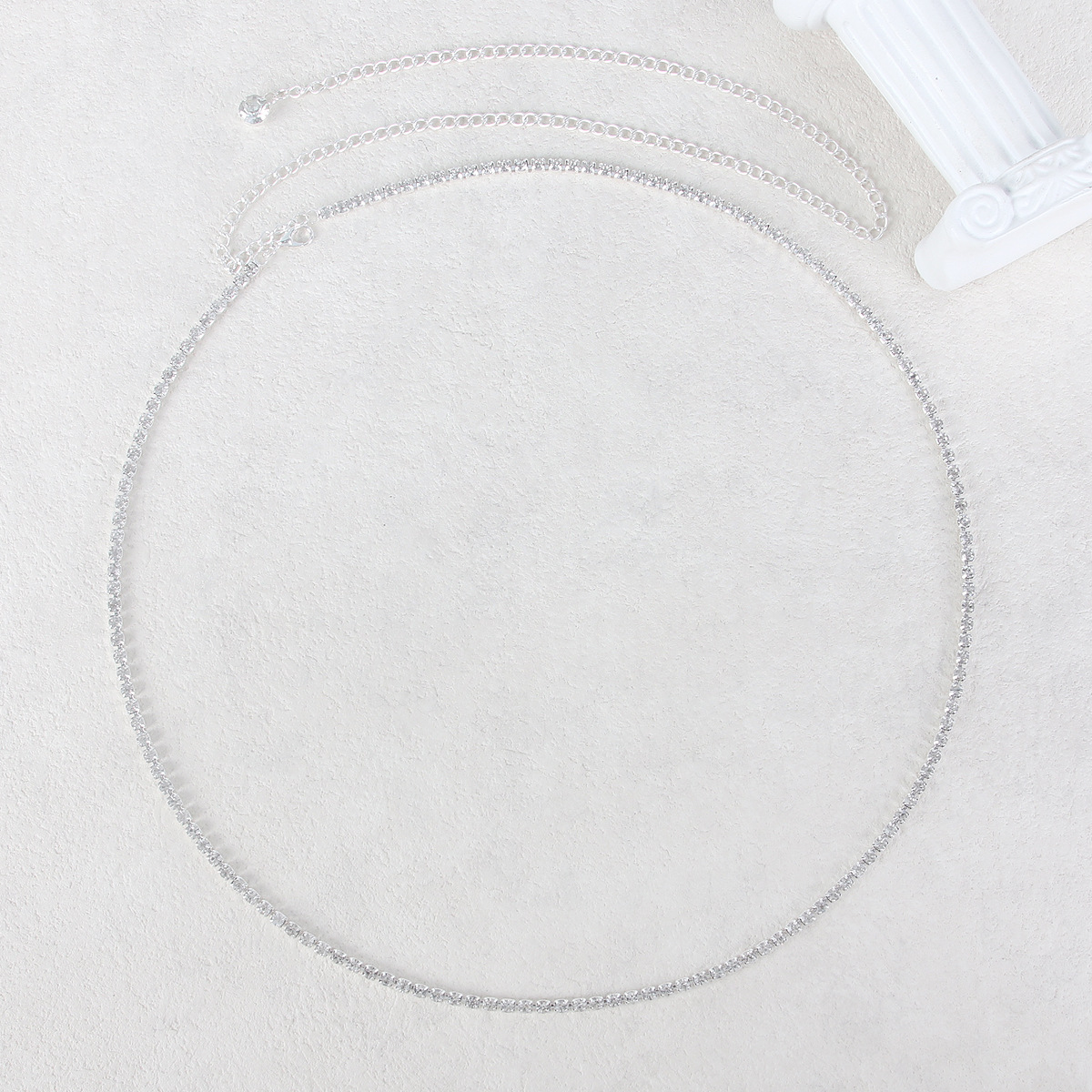 Fashionable Single Layer Minim - Body Jewelry Rhinestone ulasan dan harga