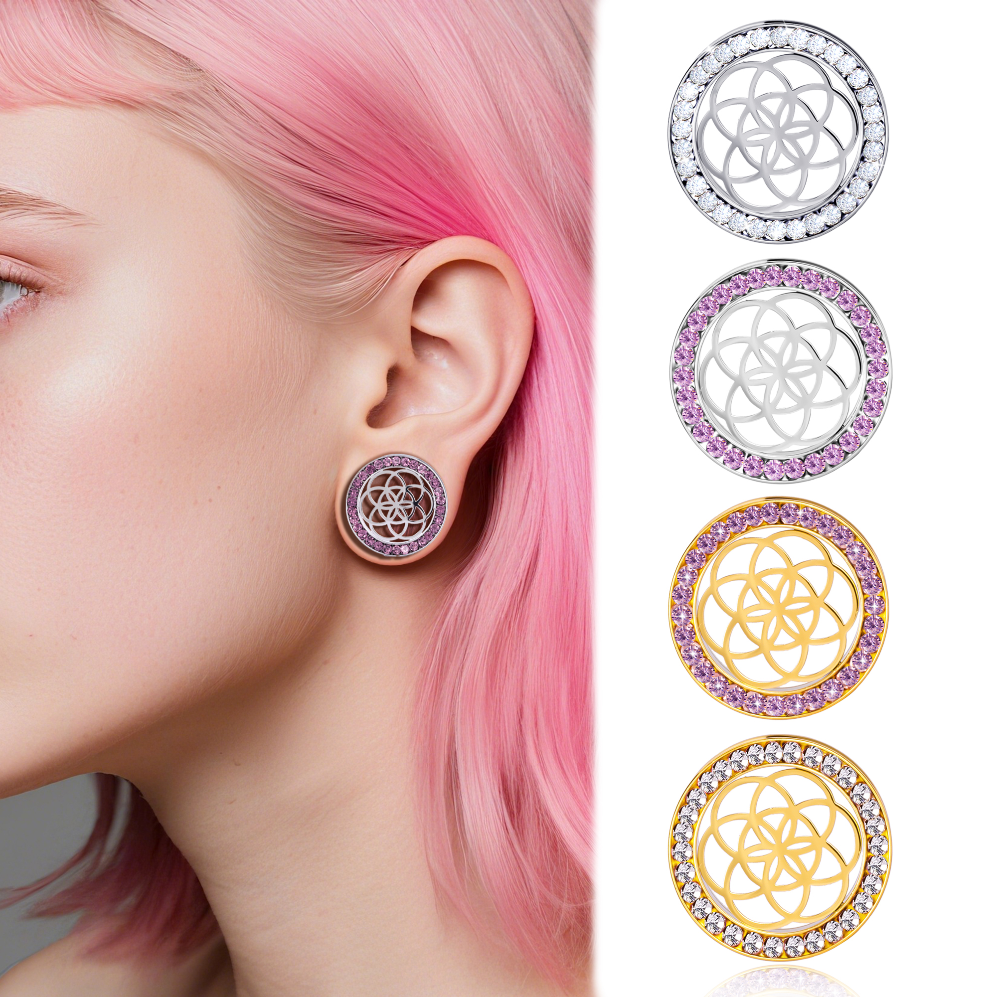 Doearko 2PCS  Hot  elegant Fit - Body Jewelry Hot ulasan dan harga