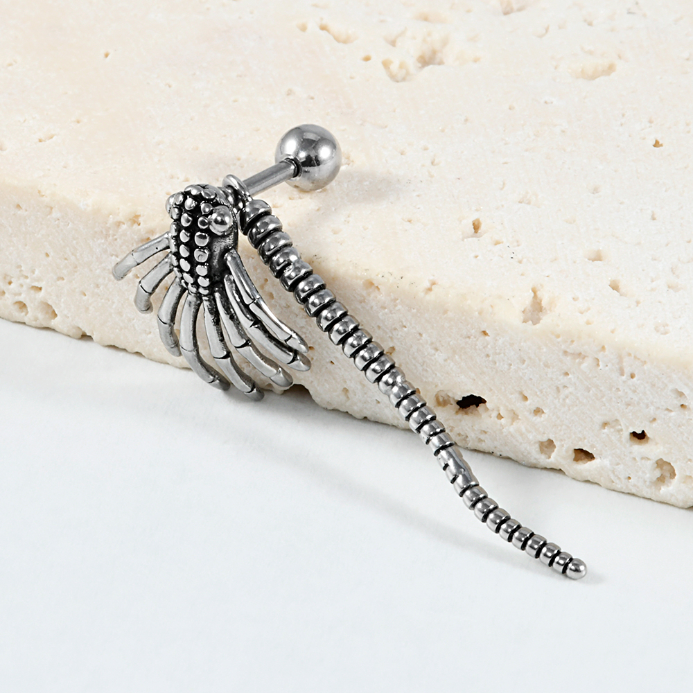 1-2PCS Retro Monster Spider St - Qualiti Body Jewelry ulasan dan harga