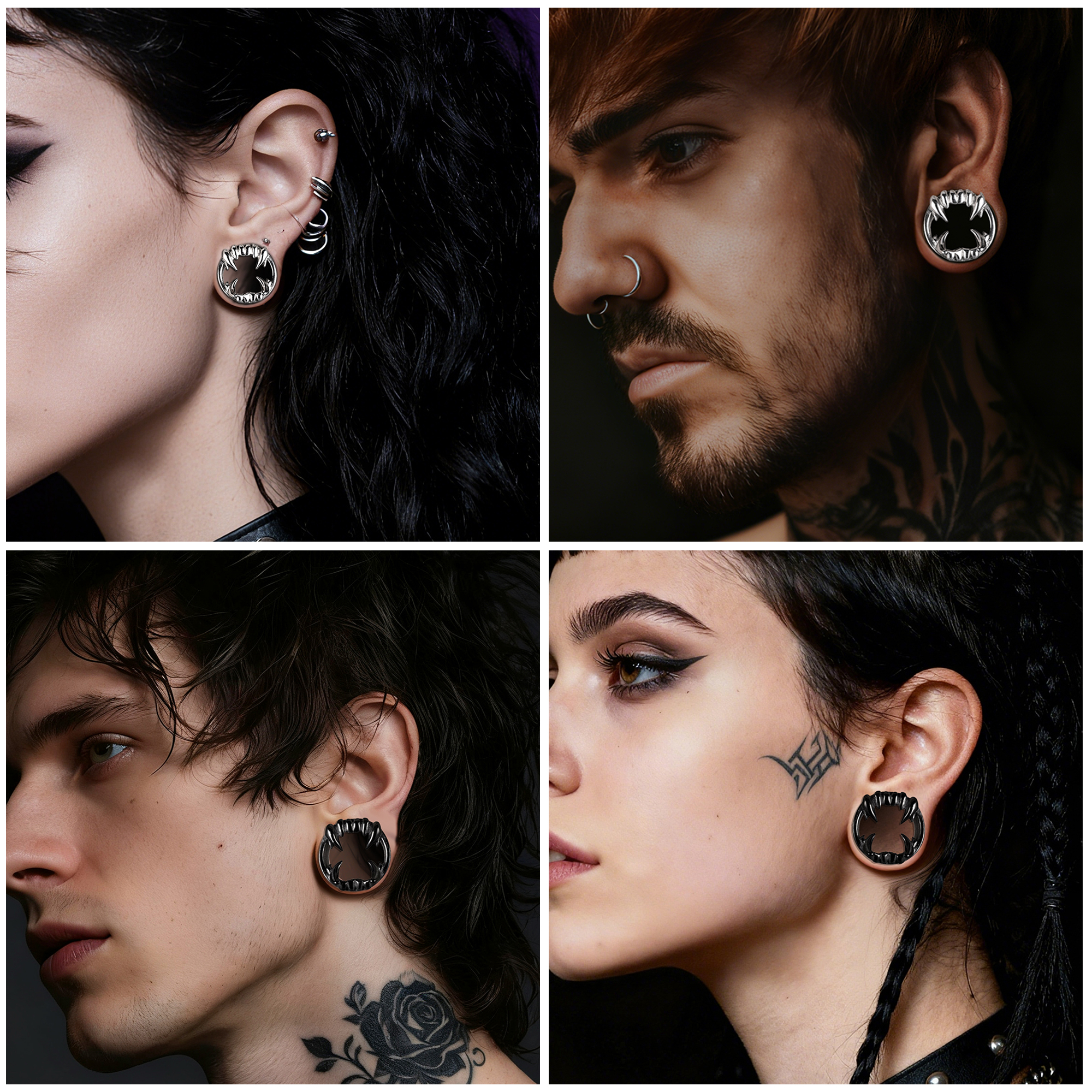 Vanku 2PCS Hot 316 Stainless S - Body Jewelry Hot ulasan dan harga