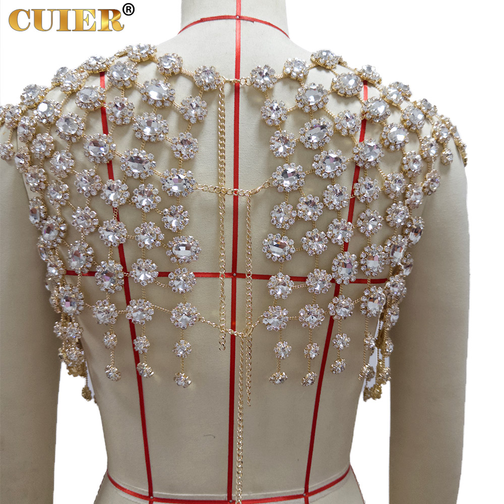CUIER Women's Gold Rhinestone  - Body Jewelry Rhinestone ulasan dan harga