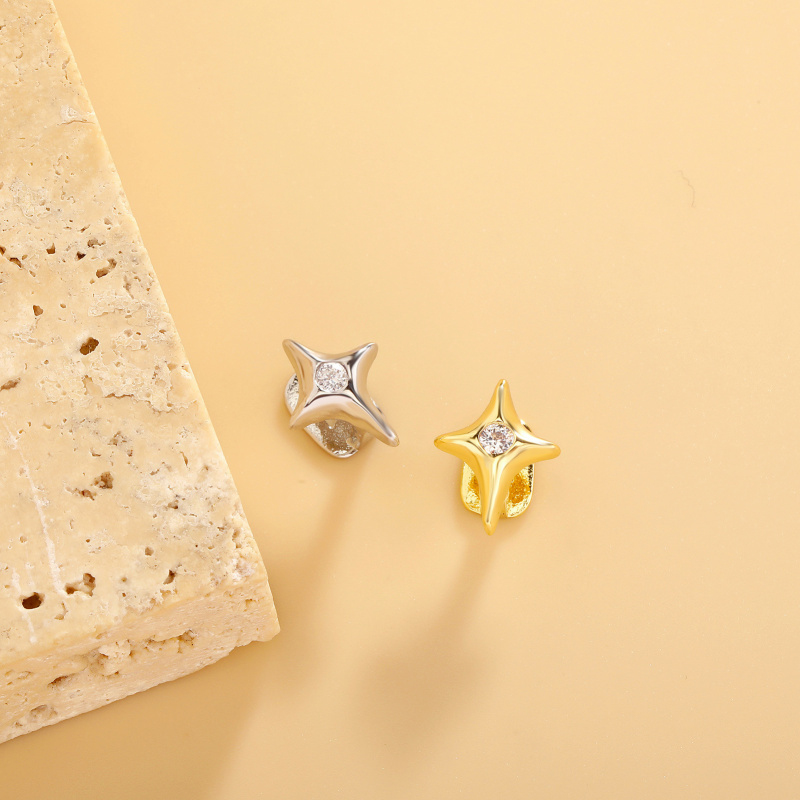 Hot New Fashionable Four-Point - Body Jewelry Hot ulasan dan harga